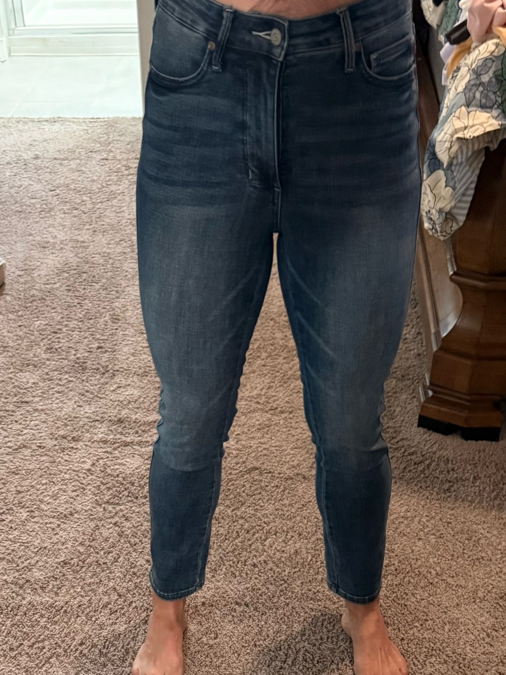 Judy Blue Dark Wash High-Rise Skinny Jeans